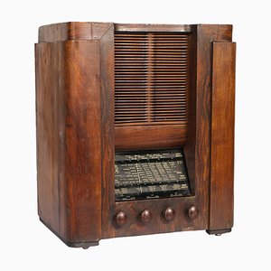 Art Deco Röhrenradio von Magnadyne, 1930er