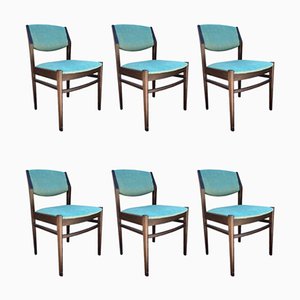 Mid-Century Dining Chairs, Set of 6