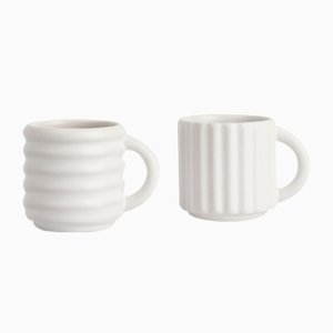 Ripple Espresso Cups from Form & Seek, Set of 2
