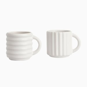 Tazas de espresso Ripple de Form & Seek. Juego de 2