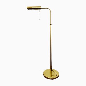 Brass Adjustable Floor Lamp, 1970s