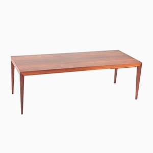 Mesa de centro danesa Mid-Century de palisandro de Severin Hansen para Haslev Møbelsnedkeri, años 60