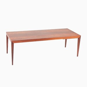 Mid-Century Danish Rosewood Coffee Table by Severin Hansen for Haslev Møbelsnedkeri, 1960s