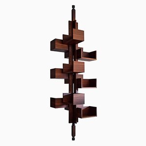 Mid-Century Rosewood Albero Bookmill by Gianfranco Frattini for Poltrona Frau, 1955