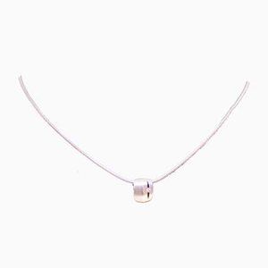 925 Sterling Silver Chain with Pendant in Zirconia from JAa