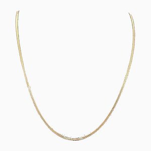 Armor Faceted Chain in 14 Karat Gold