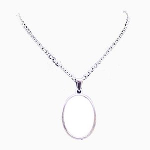 Chain with Large Pendant in 925 Sterling Silver from PSK
