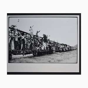 Cubani su un treno, Cuba, anni '50