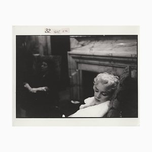 Marilyn Monroe Print of 1988 from Original Negative, 1955