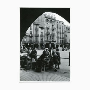 Marketplace, Vic, Spain, 1955