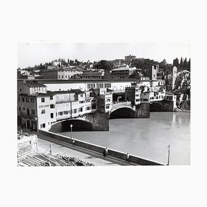Florenz Ponte Vecchio Italien, 1954