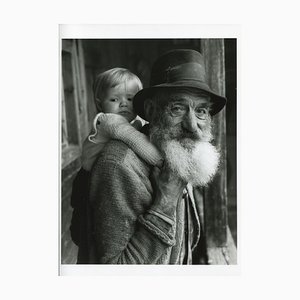 Großvater mit Kind, Deutschland, 1935