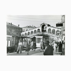 Venedig Rialtobrücke, 1954