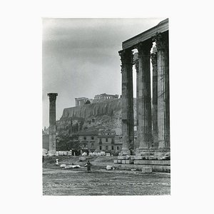 Akropolis-Tempel in Athen von Zeus, 1955