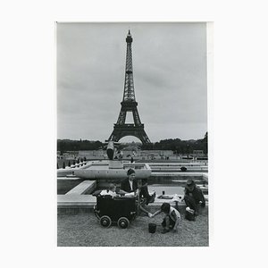 Eiffel Tower, Paris, 1955