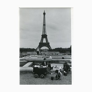 Torre Eiffel, París, 1955