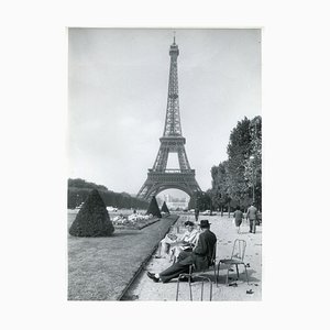 Eiffel Tower, Paris, 1955