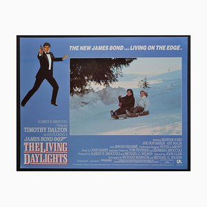 James Bond 007 The Living Daylights Originale Empfangskarte, 1987