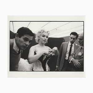 Marilyn Monroe Print of 1988 from Original Negative, 1955