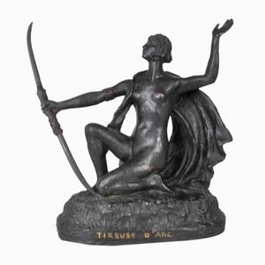 Scultura orientalista in bronzo, XIX secolo di Eugène L'Hoest