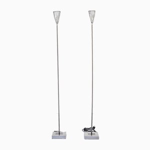 Metal Floor Lamps from Baxter, 1990s, Set of 2