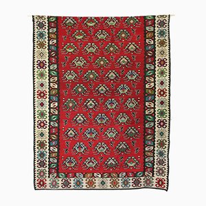 Large Vintage Turkish Kilim Wall Rug