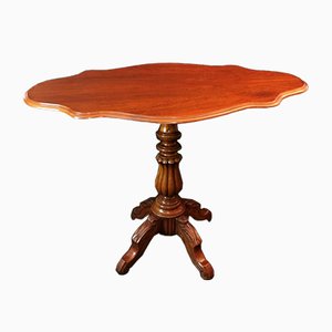 French Louis-Philippe Walnut Sail Table