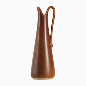Small Scandinavian Ceramic Pike Pitcher by Gunnar Nylund for Nymölle, 1960s