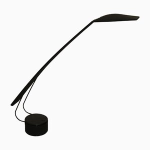 Black Dove Desk Lamp by Mario Barbaglia & Marco Colombo for Italiana Luce, 1980s