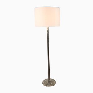 Floor Lamp with Chrome Steel nad 3 Light Points