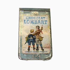 Libreta de hojalata de Chocolat Lombart