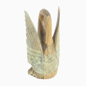 Handicraft Walnut Swan