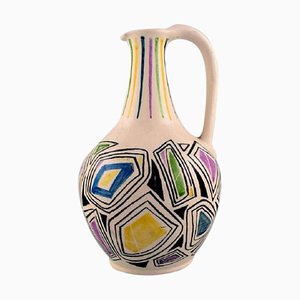 Carafe avec Poignée en Céramique Émaillée, 1957