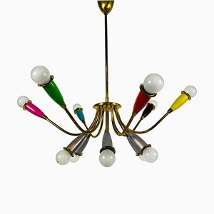 Sputnik Chandelier by Emil Stejnar for Orion Leuchten, 1950s Sputnik Chandelier by Emil Stejnar for Orion Leuchten, 1950s