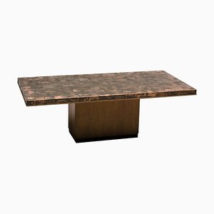 Brass Coffee Table by Illum Wikkelsø, 1960s