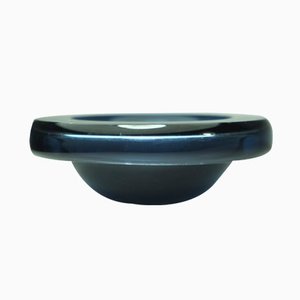 Blue Sommerso Bowl by Jaako Niemi