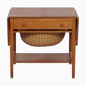 Sewing Table AT33 by Hans Wegner for Andreas Tuck, 1950s