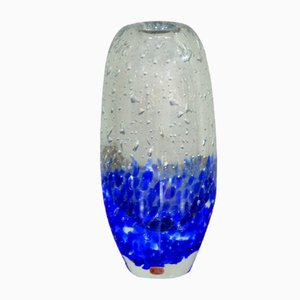 Czech Glass Vase by Jaroslav Svoboda for Skrdlovice/Beranek, 1960s