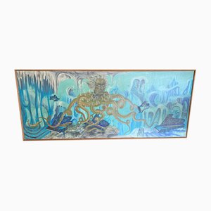 Painting by Bribon, 1970s