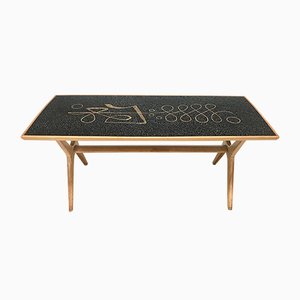 German Mosaic Coffee Table by Berthold Müller for Berthold Müller Mosaikwerkstätten, 1950s