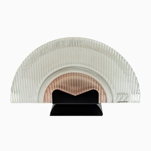 Lámparas de techo italianas vintage de cristal de Murano de Stilkronen, años 90. Juego de 2