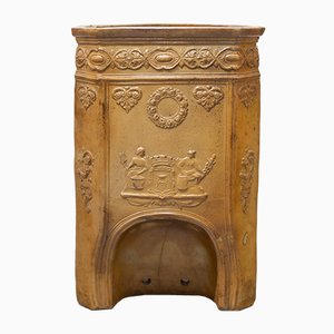 Large 19th Century French Neoclassical Terracotta Pot