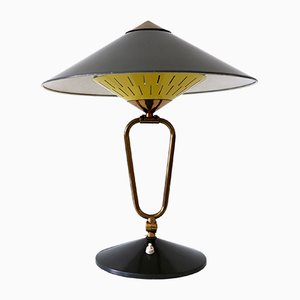 Große Mid-Century Gelenk Hexenhütte Tischlampe oder Wandlampe, 1950er