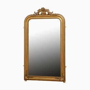 Miroir 19ème Siècle en Bois Doré, France