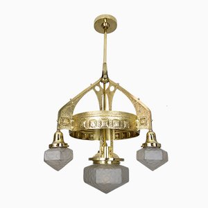 Antike Jugendstil Deckenlampe