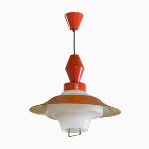 Mid-Century Czech Single Pendant Lamp, 1960s