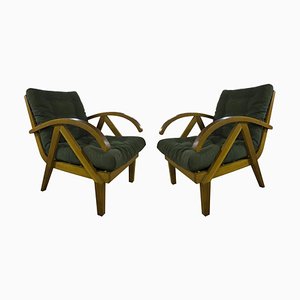 Mid-Century Lounge Armchairs, 1960s, Set of 2
