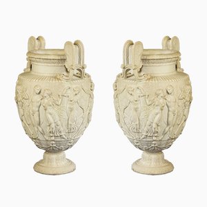 Antike Paar Vasen im Townley Stil, 2er Set