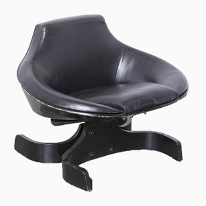 Italian Model Sella 1001 Lounge Chair by Joe Colombo for Comfort, 1960s