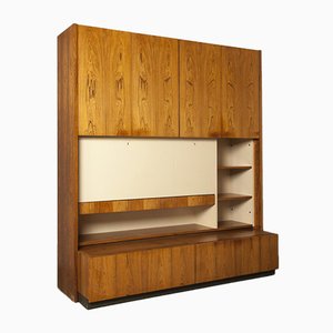 Rosewood Wall-Unit by Oswald Vermaercke for V-Form, 1960s
